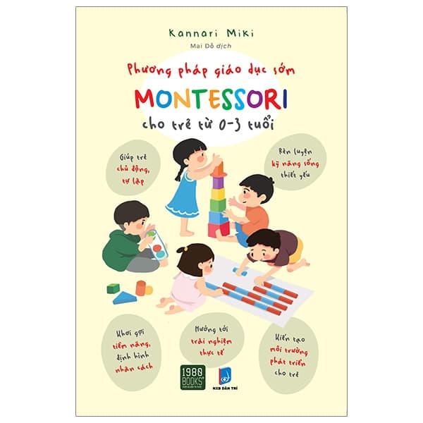 Phương pháp giáo dục sớm Montessori cho trẻ từ 0 3 tuổi