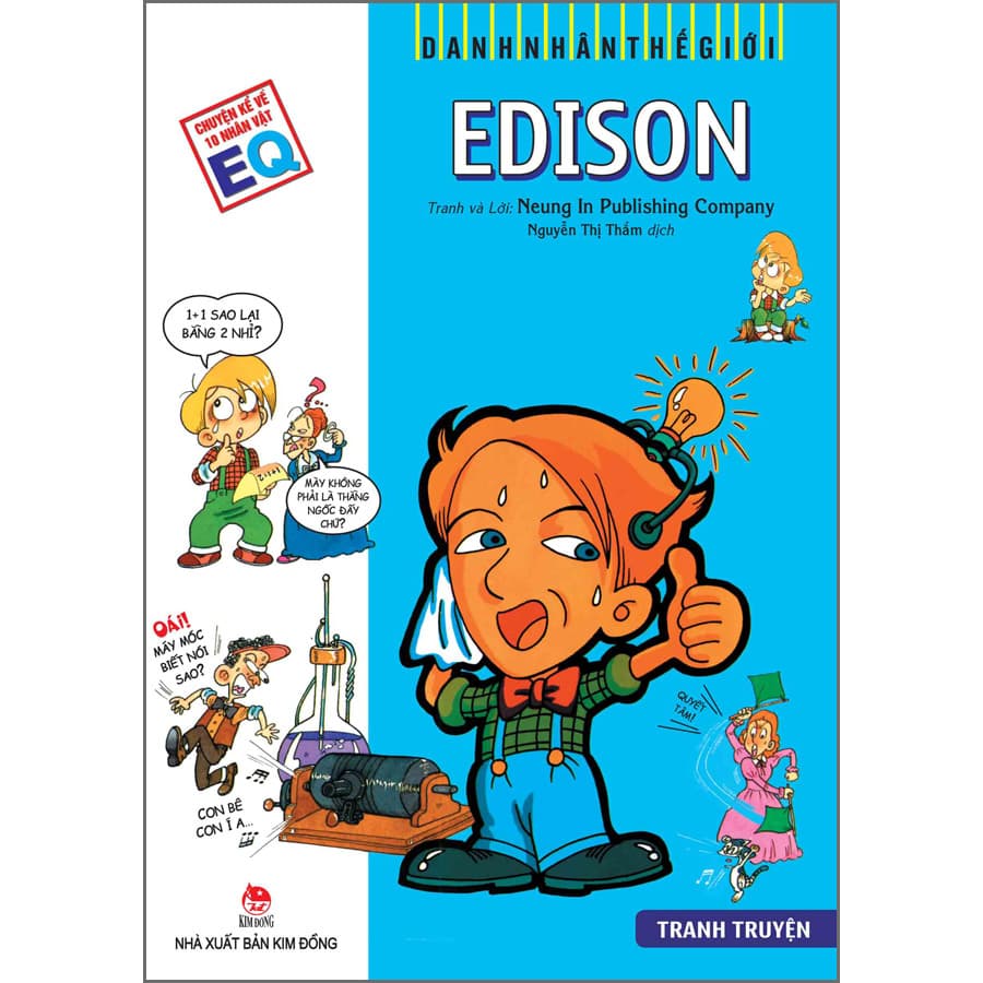 Sách Danh Nhân Thế Giới Edison Tái Bản 2022