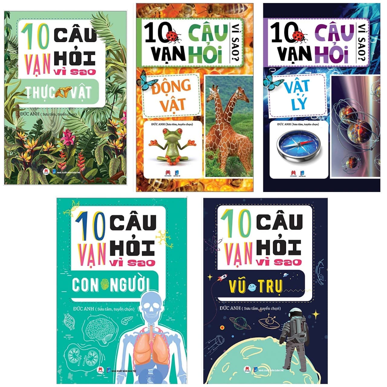 10 vạn câu hỏi vì sao trọn bộ 5 tập
