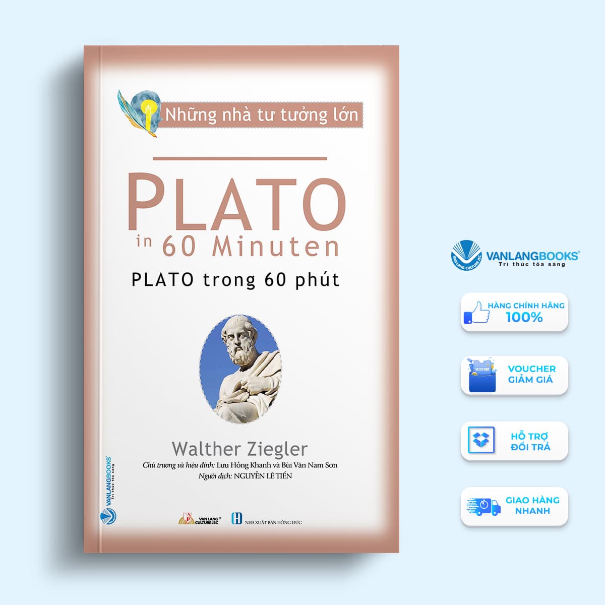 Những Nhà Tư Tưởng Lớn Plato In 60 Minuten Plato Trong 60 Phút Vanlangbooks
