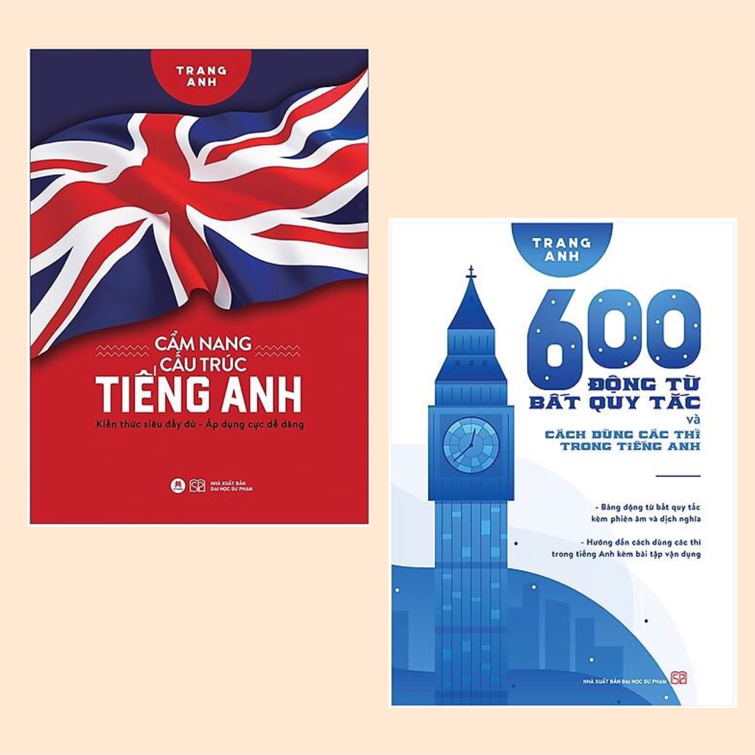 Combo Cẩm Nang Kiến Thức Siêu Đầy Đủ Chinh Phục Tiếng Anh Cẩm Nang Cấu Trúc Tiếng Anh 600 Động Từ Bất Quy Tắc Và Cách Dùng Các Thì Trong Tiếng Anh Top Sách Học English Bán Chạy