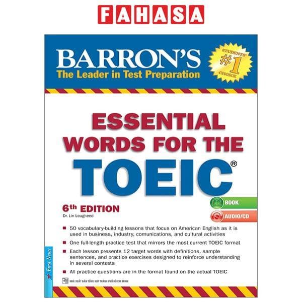 Sách Barrons Essential Words For The Toeic Tái Bản