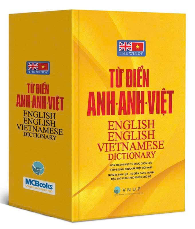 Từ Điển Oxford Anh Anh Việt Bìa Vàng Tặng kèm bookmark TH