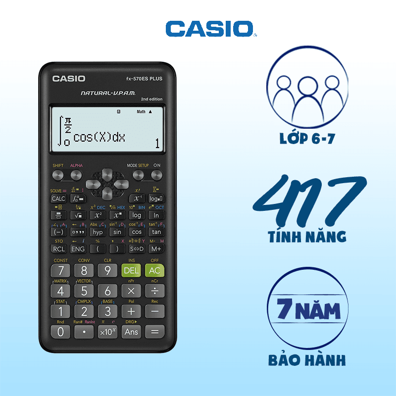 Máy Tính CASIO FX570ESPLUS TL