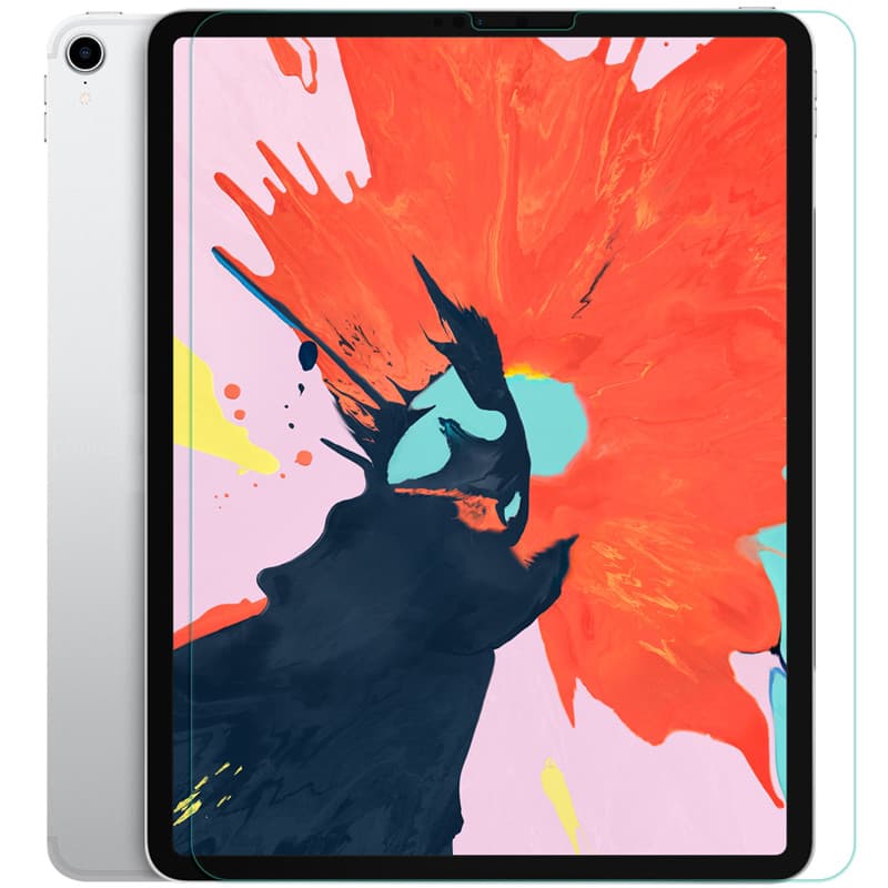 Miếng dán màn hình kính cường lực cho iPad Pro 12.9 2020 iPad Pro 12.9 2018 hiệu Nillkin Amazing H Pro mỏng 0.2 mm vát cạnh 2.5D chống trầy chống va đập Trong suốt