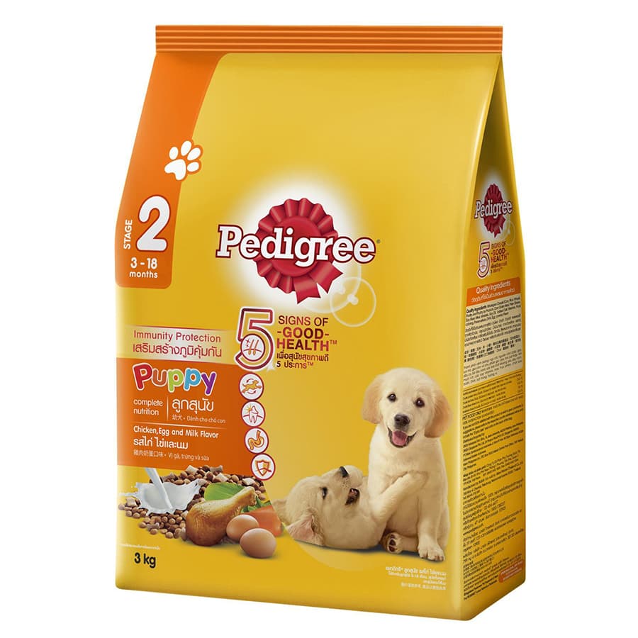 Đồ Ăn Cho Chó Con Pedigree Vị Gà Trứng Và Sữa Dạng Túi 1.5kg
