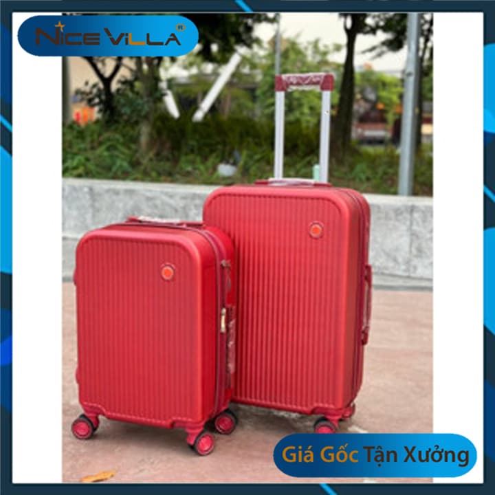 Vali Du Lịch NiceVilla Size 20 & 24 Inch 24 inch ĐỎ RED