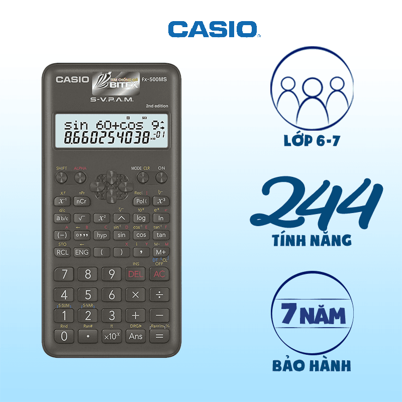 Máy Tính Casio FX 500MS