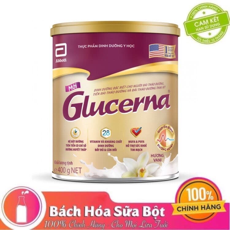 Sữa Bột Abbott Glucerna Vani 400g