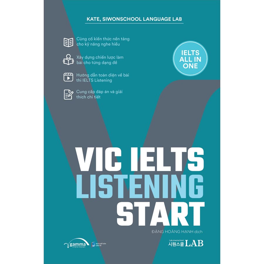 Sách Vic Ielts Listening Start