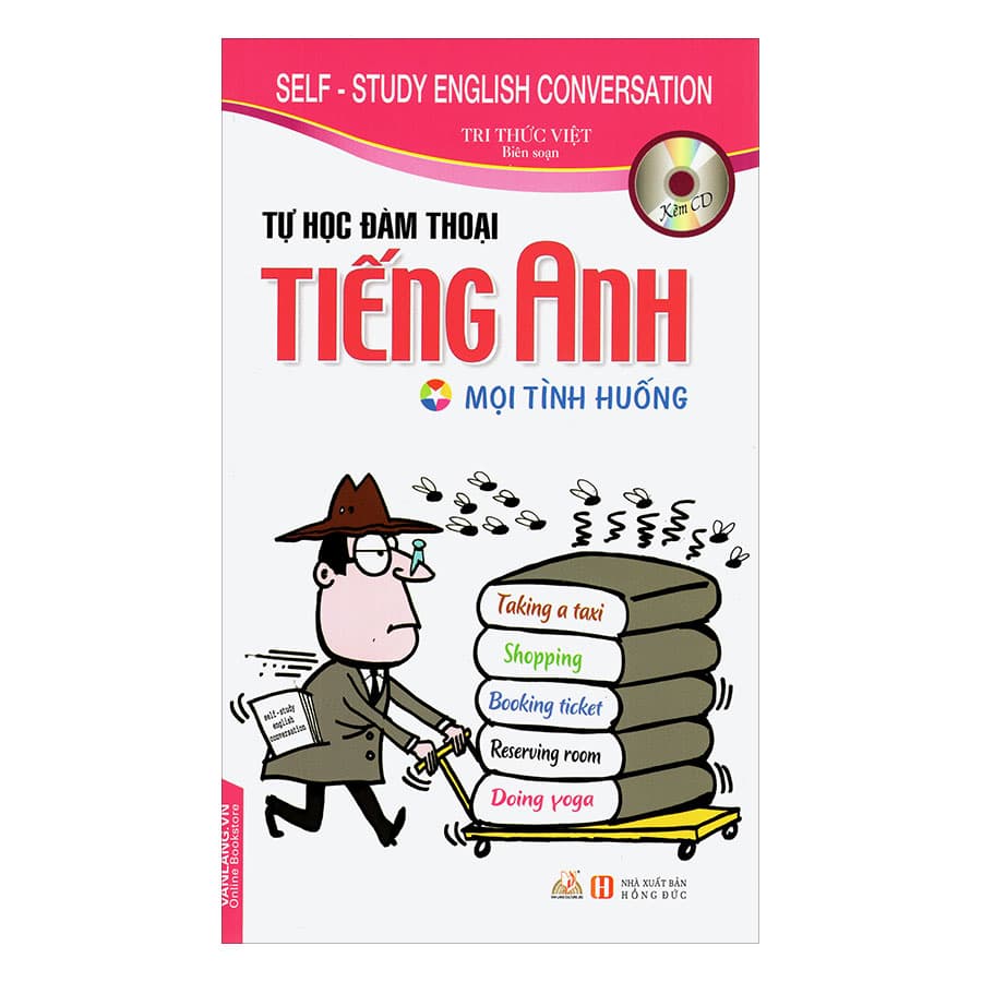 Sách Tự Học Đàm Thoại Tiếng Anh Mọi Tình Huống Kèm CD