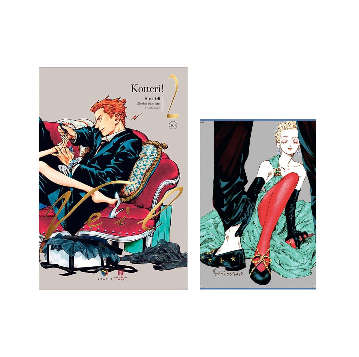 Sách Veil Sắc Đen Trầm Lặng Tập 2 Tặng Kèm Postcard