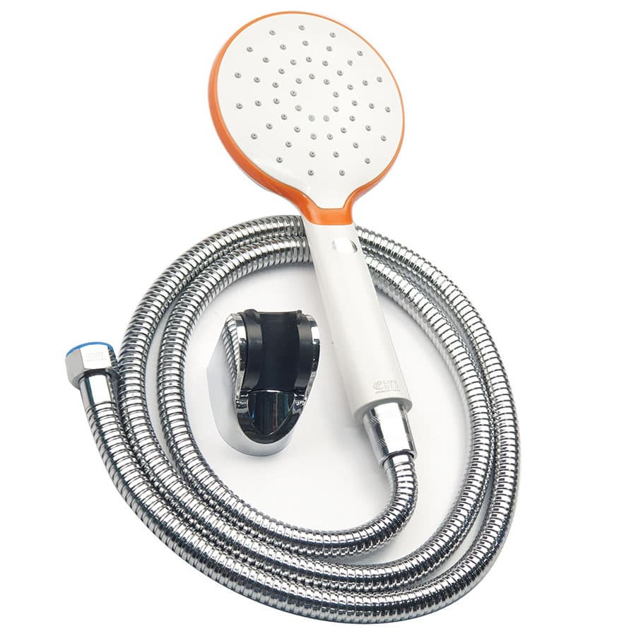 Bộ tay dây sen 1 chế độ EUROLIFE EL 107SH Trắng Cam