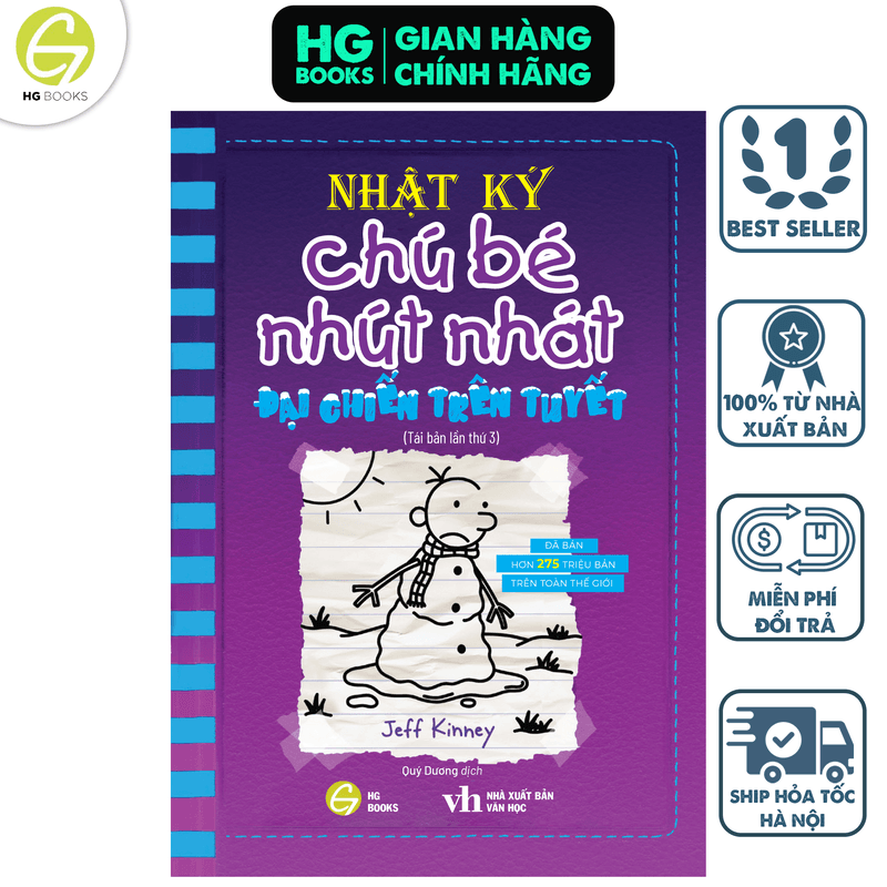 Nhật Ký Chú Bé Nhút Nhát Tập 13 Đại Chiến Trên Tuyết