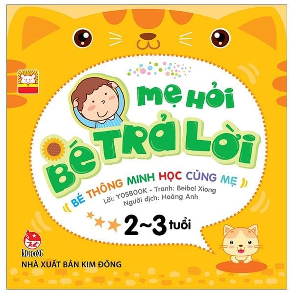 Mẹ Hỏi Bé Trả Lời 2 3 Tuổi Tái Bản