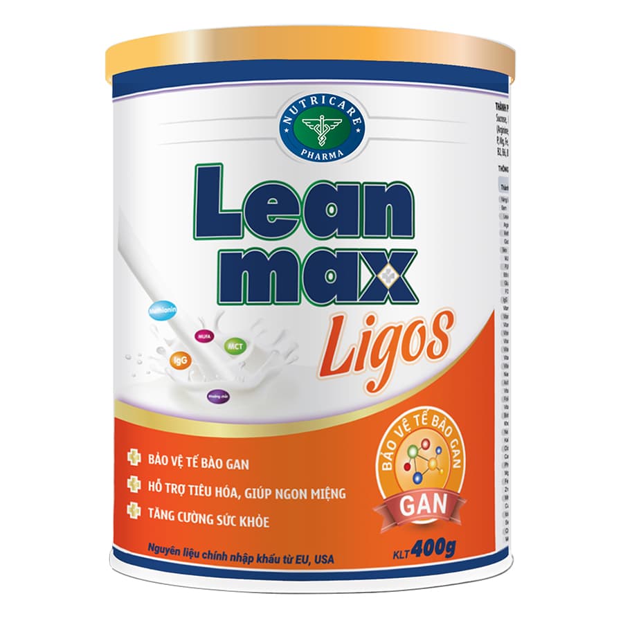 Sữa Lean Max Dùng Để Bổ Sung Dinh Dưỡng Cho Người Bị Viêm Gan 400g