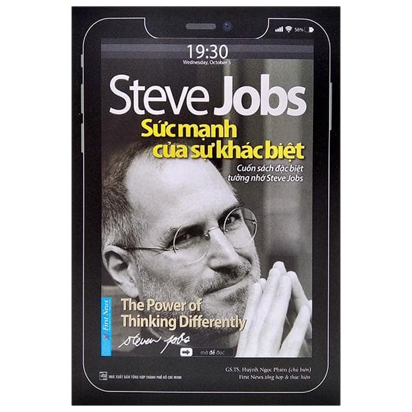 Sách Steve Jobs Sức Mạnh Của Sự Khác Biệt Tái Bản