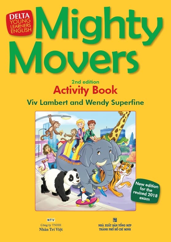 Sách Mighty Movers 2nd Edition Activitys Book Kèm CD Hoặc File MP3