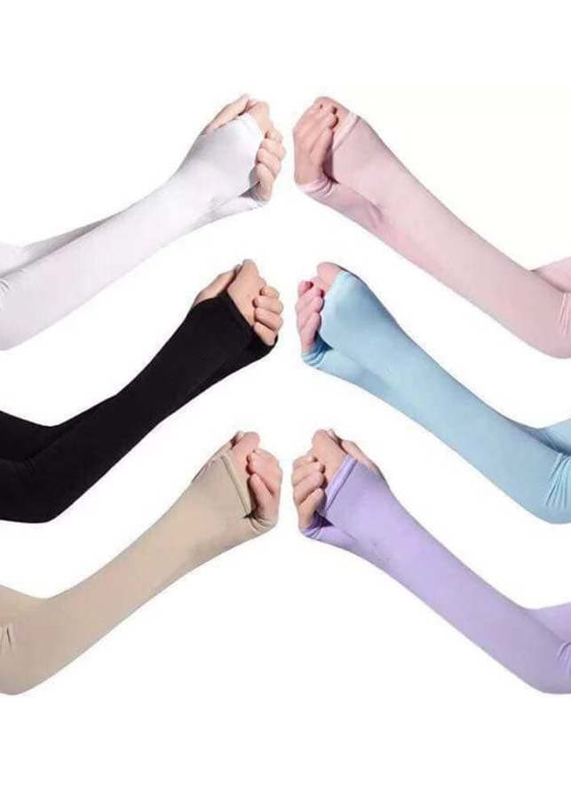 Găng Tay Chống Nắng Đi Phượt Siêu Co Giãn Cho Nam Nữ Fullbox Ngăn Tia UV Bảo Vệ Da Hàng Loại 1 MINIIN Màu Đen combo2 đôi