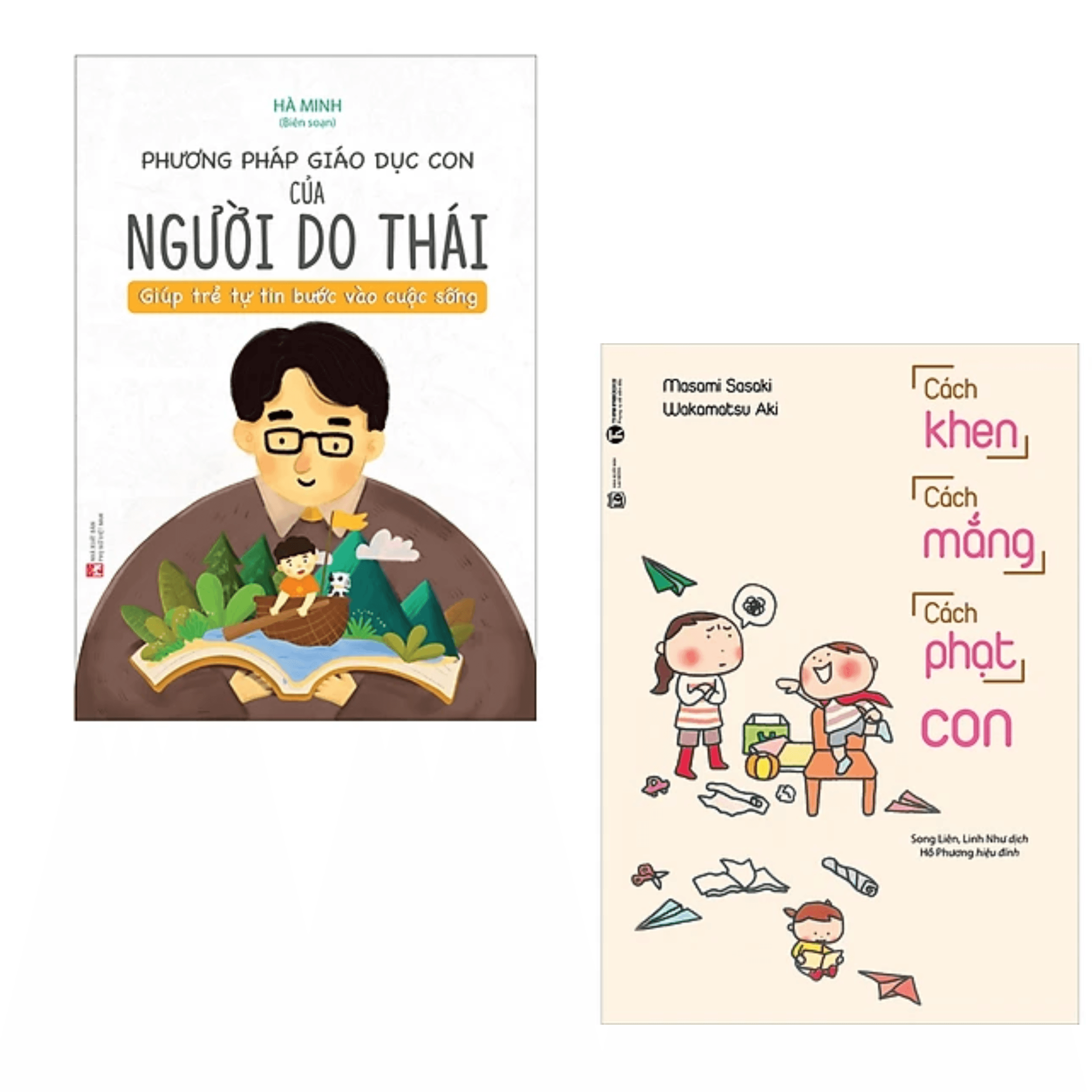 Combo 2 cuốn sách Làm Cha Mẹ Phương Pháp Giáo Dục Con Của Người Do Thái Giúp Trẻ Tự Tin Bước Vào Cuộc Sống Cách Khen Cách Mắng Cách Phạt Con Tái Bản