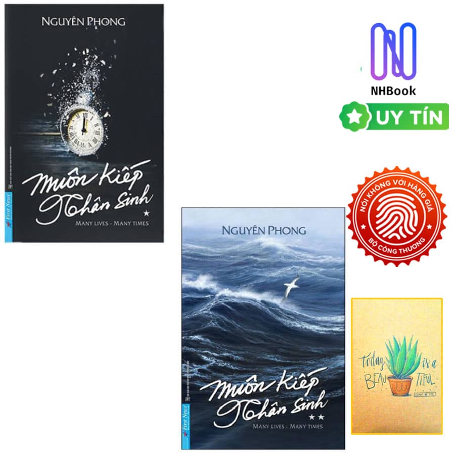 Combo Muôn Kiếp Nhân Sinh KHỔ LỚN BỘ 2 TẬP Tặng sổ tay