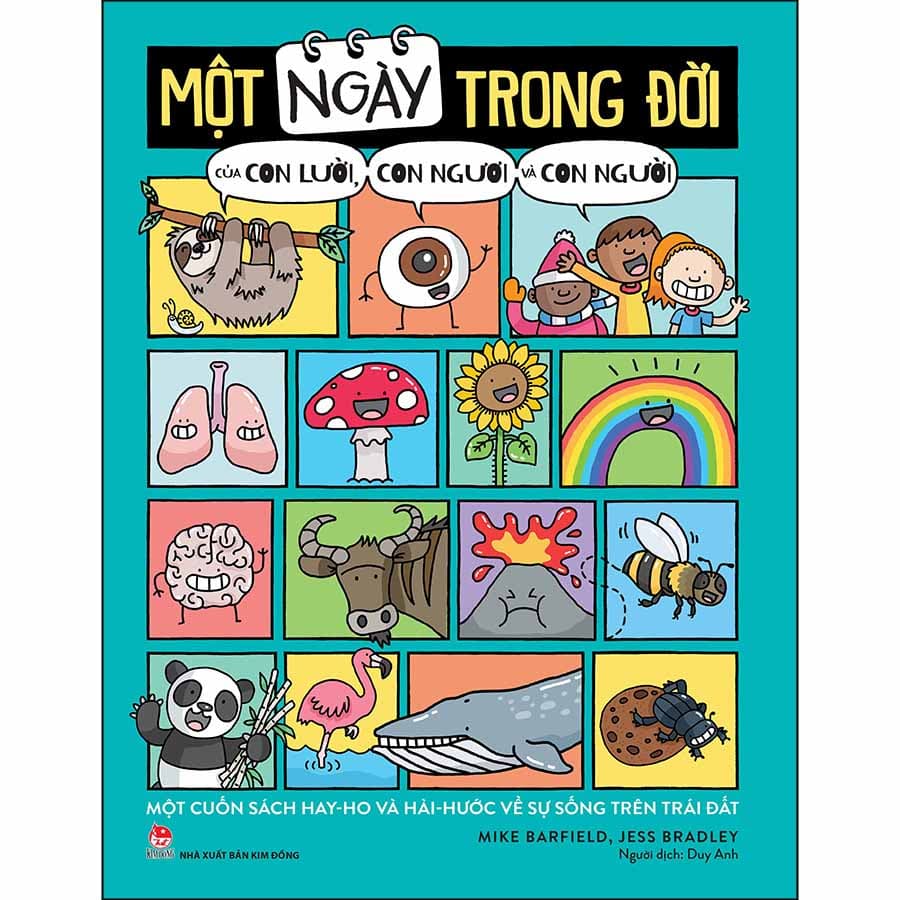 Sách Một Ngày Trong Đời Của Con Lười Con Ngươi Và Con Người
