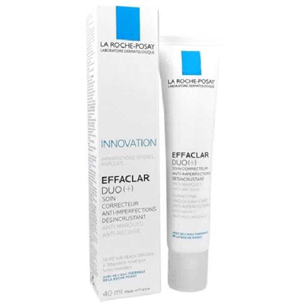 Kem Dưỡng Giảm Mụn Ngừa Thâm Thông Thoáng Lỗ Chân Lông La Roche Posay Effaclar Duo 40ml
