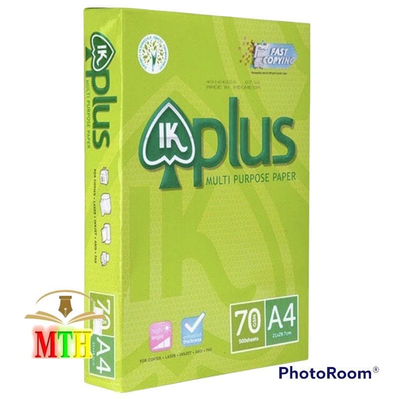 Giấy A4 IK Plus 70 gsm 500 tờ