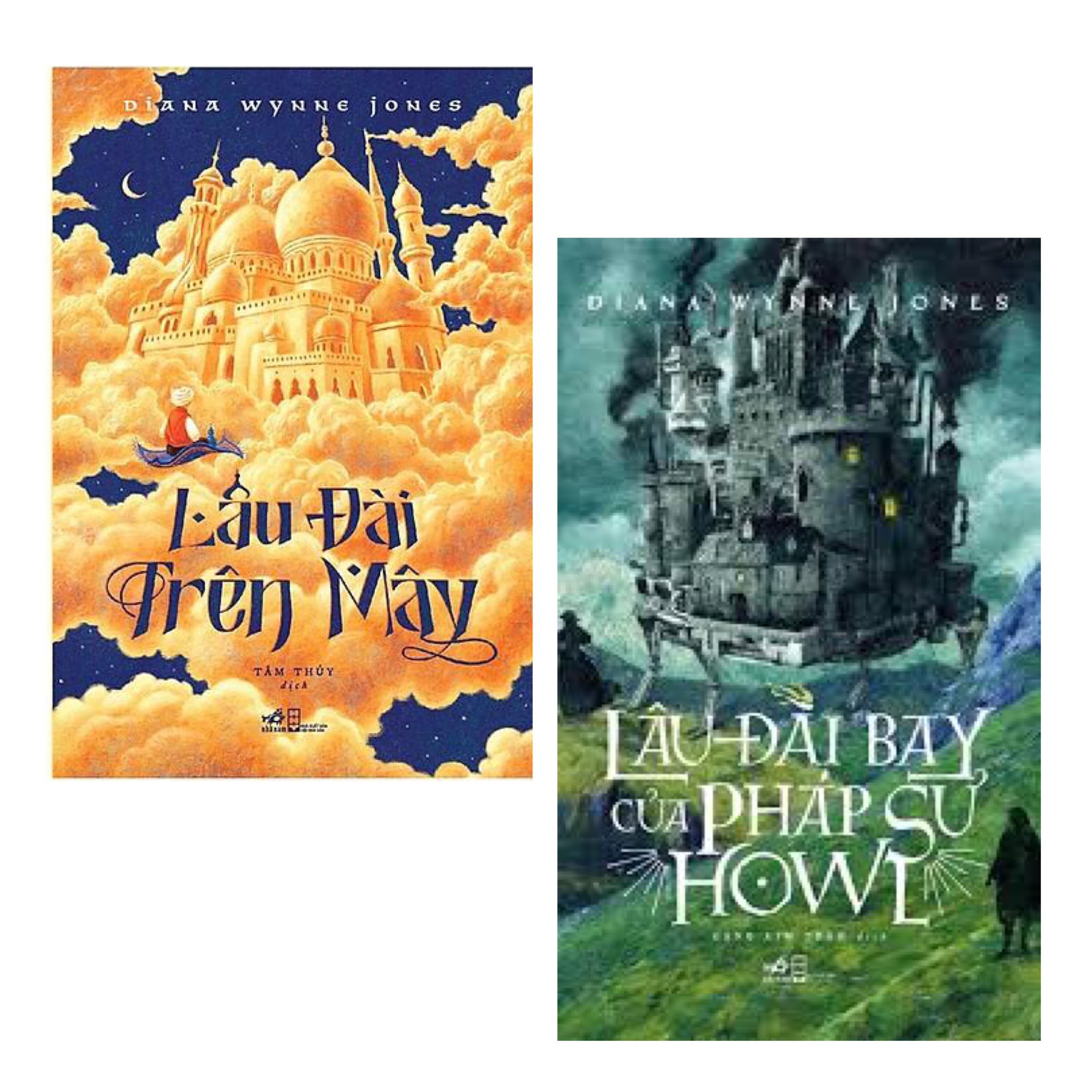Combo Sách Văn Học Hay Lâu Đài Bay Của Pháp Sư Howl Tái Bản 2020 Lâu Đài Trên Mây