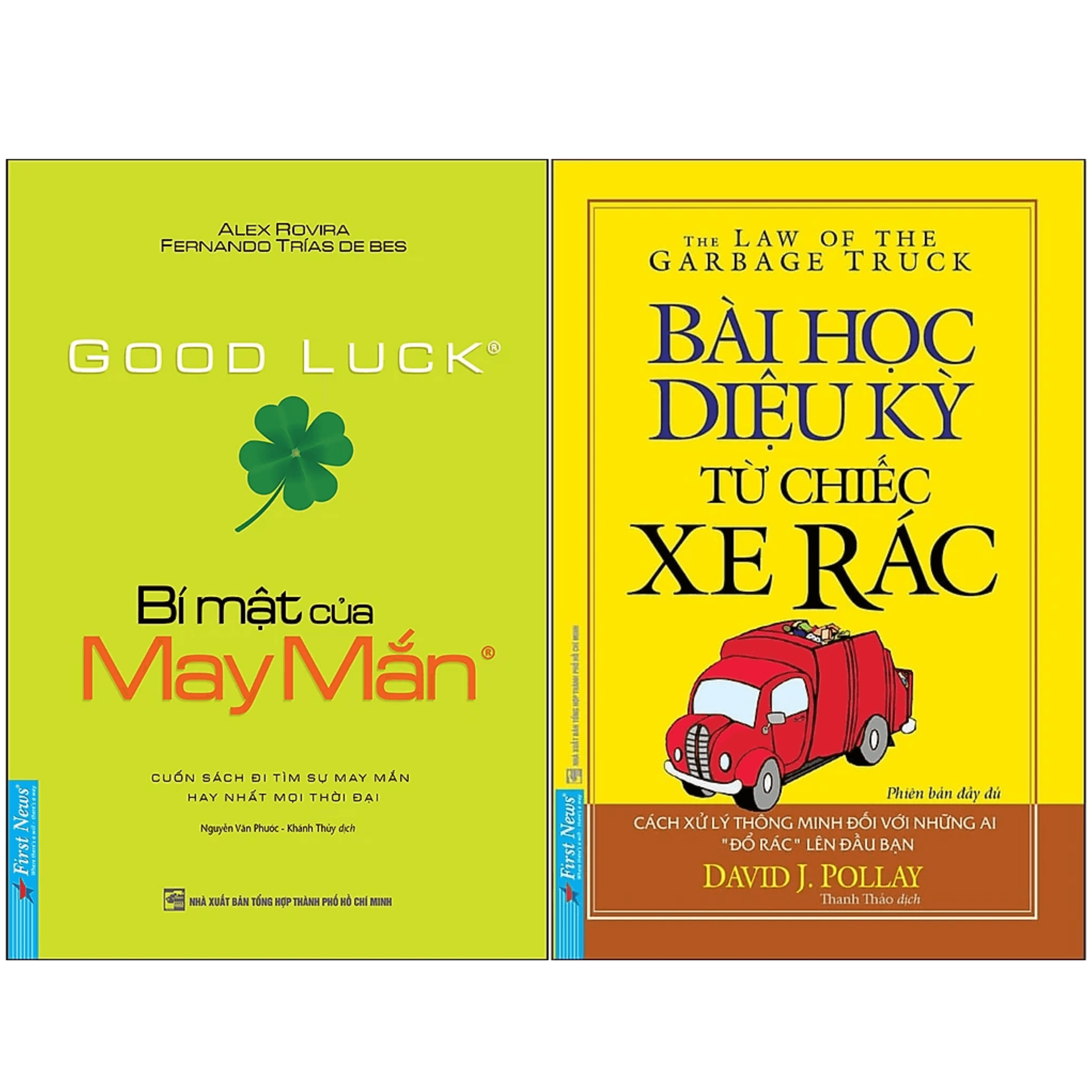 Combo 2Q Bí Mật Của May Mắn Khổ Nhỏ Bài Học Diệu Kỳ Từ Chiếc Xe Rác Khổ Nhỏ Nghệ Thuật Sống Đẹp