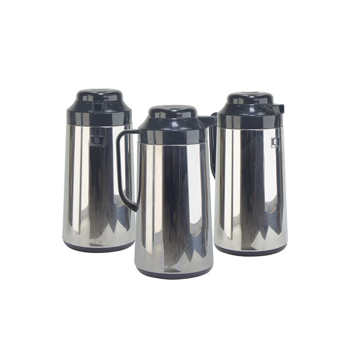 Phích pha trà giữ nhiệt dung tích 1 lít Rạng Đông vỏ inox nắp nhựa Model RDD1040 ST2 1L