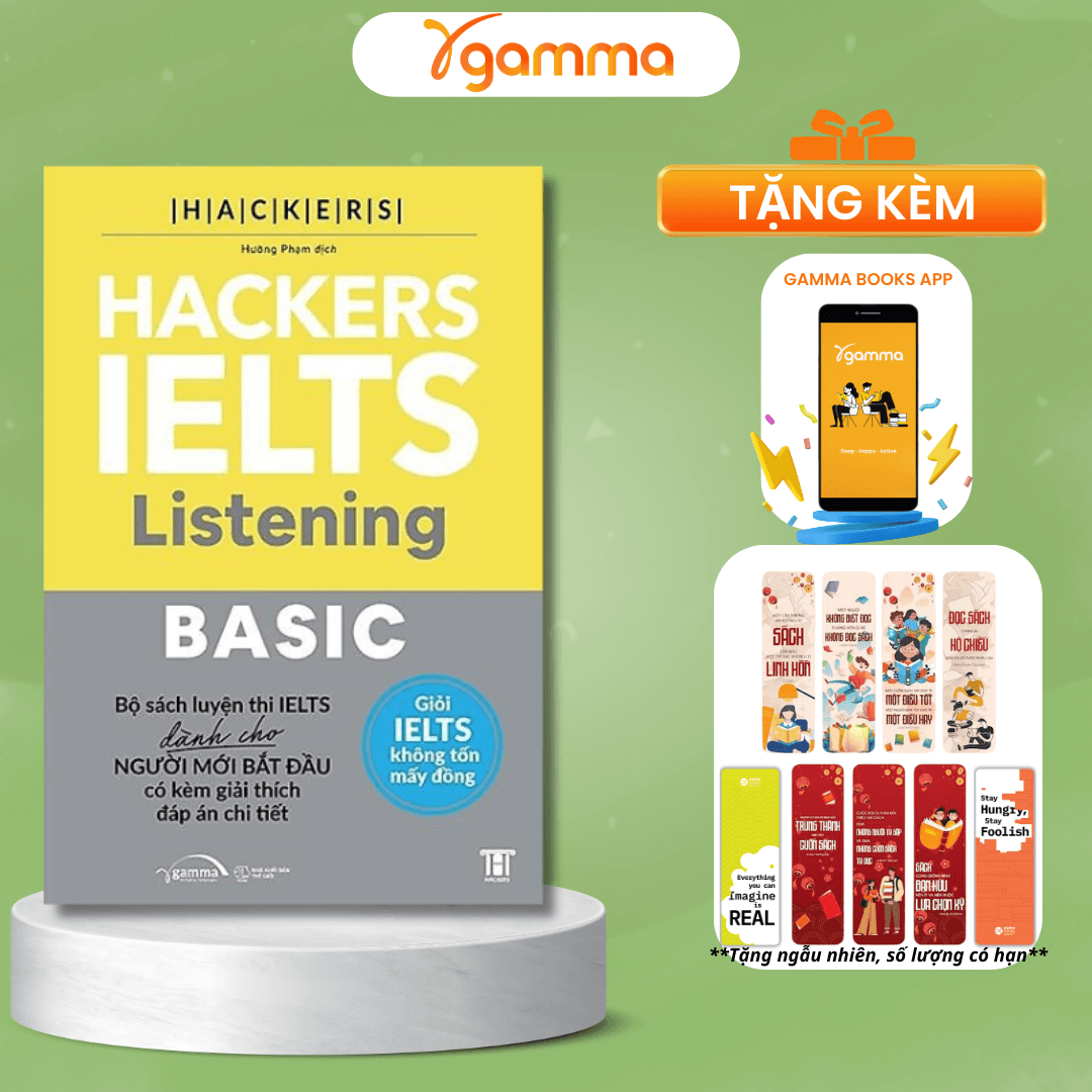 Sách Hackers IELTS Basic Listening