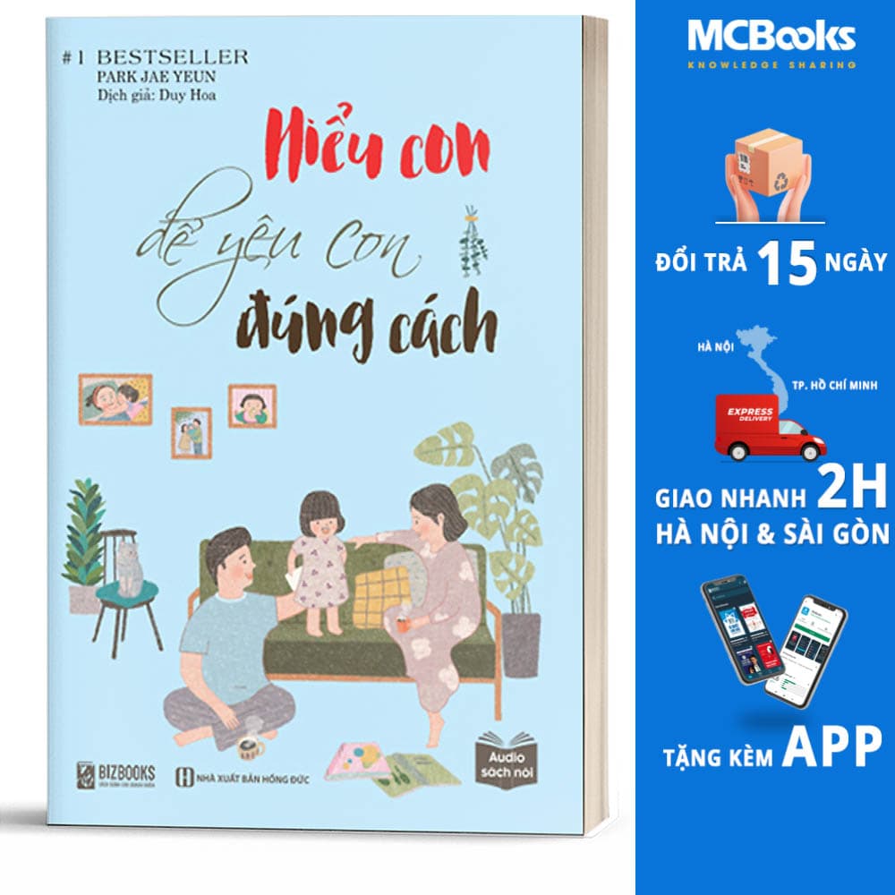 Sách Hiểu Con Để Yêu Con Đúng Cách