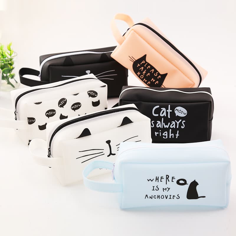 Hộp đựng bút hình mèo cho bé Henrysa