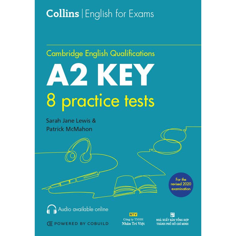Sách Cambridge English Qualifications A2 Key 8 Practice Tests Quét mã MP3 để nghe file