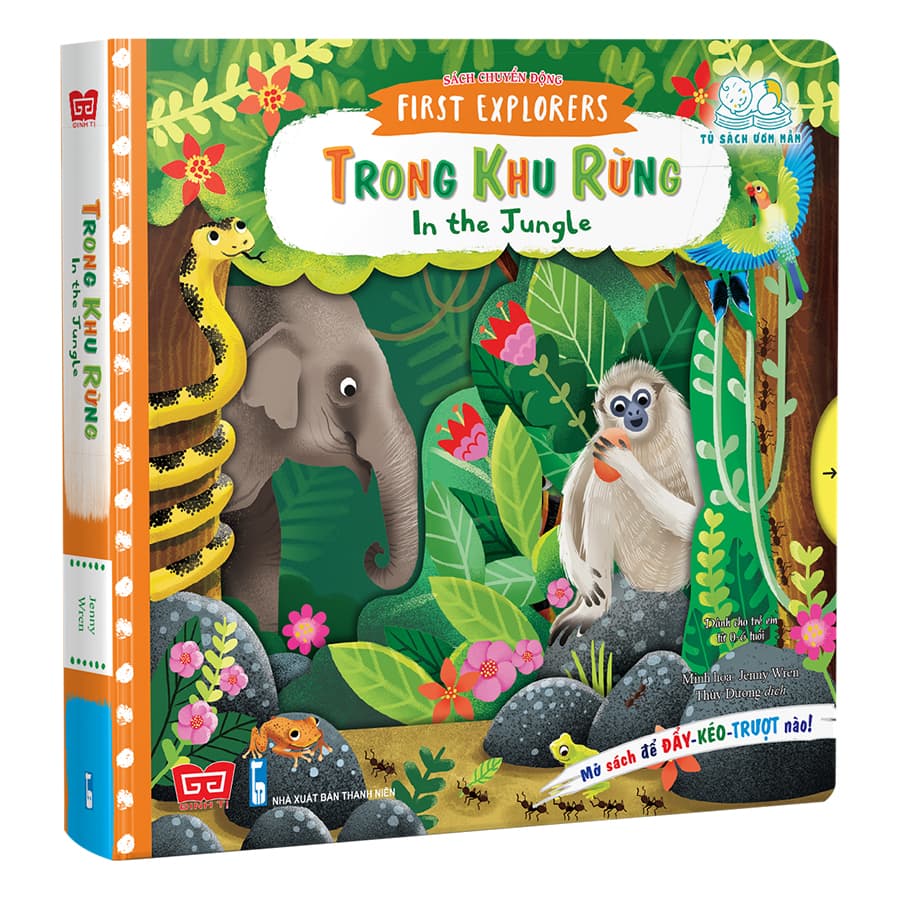 Sách Tương Tác Sách Chuyển Động First Explorers In The Jungle Trong Khu Rừng