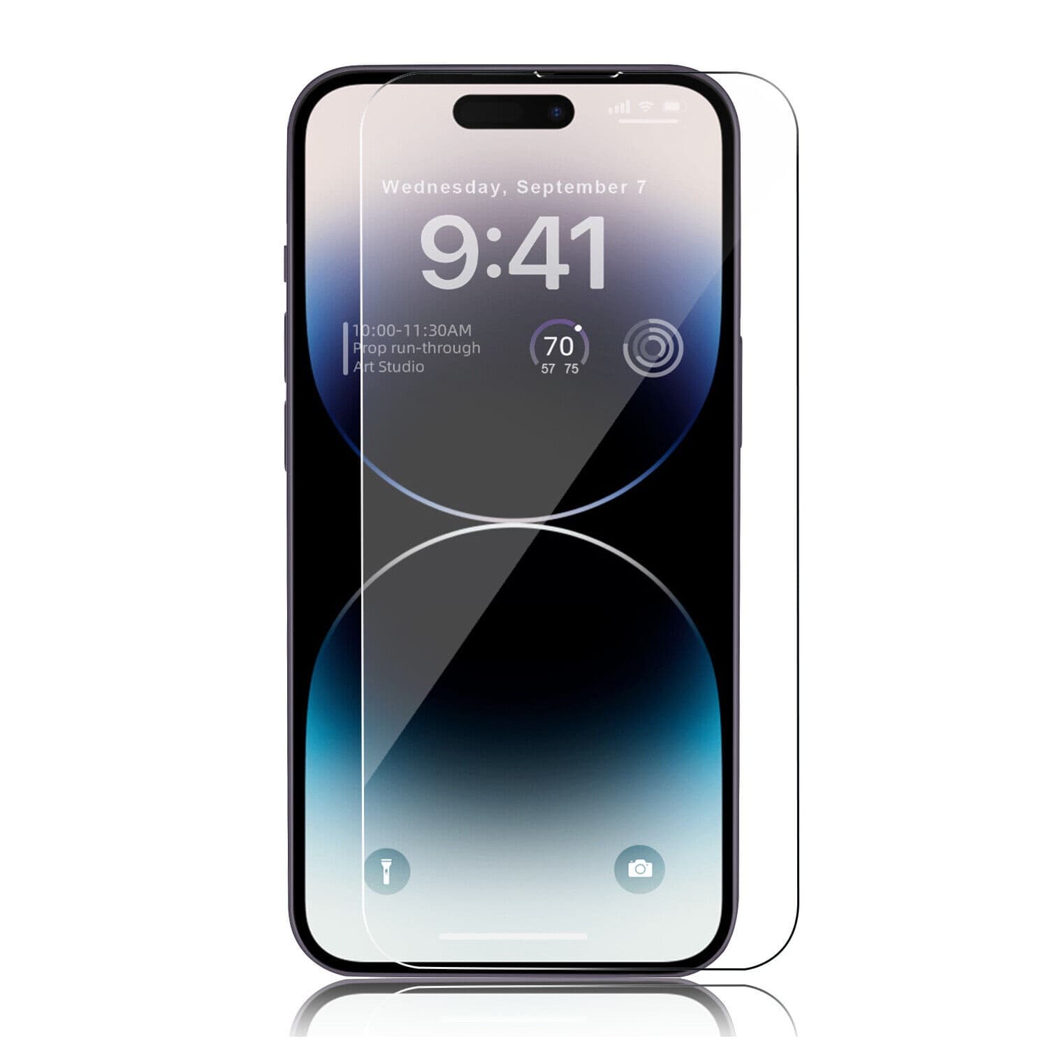Miếng dán kính cường lực cho iPhone 14 Pro 6.1 inch Nillkin Amazing H Promỏng 0.2 mm vát cạnh 2.5D chống trầy chống va đập hàng nhập khẩu