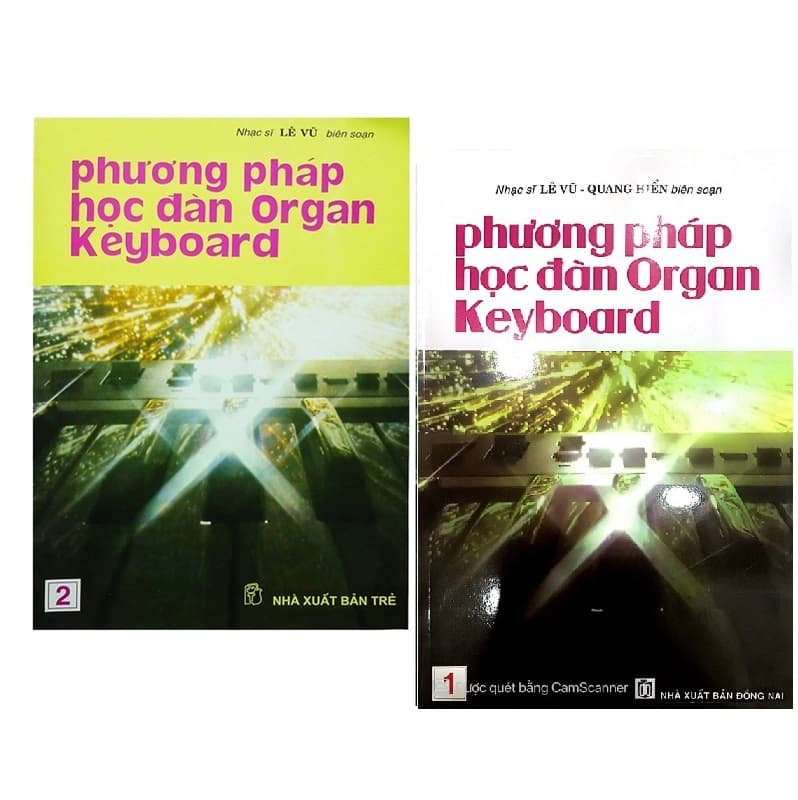 Phương Pháp Học Đàn Organ Keyboard Tập 1 Tập 2 Lê Vũ Quang Hiển