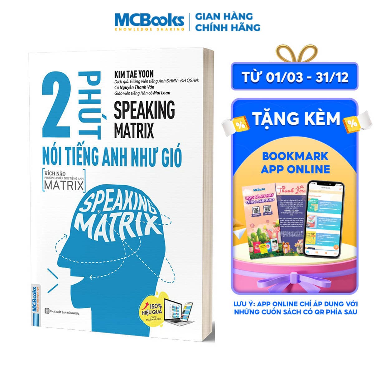 Speaking Matrix 2 phút nói tiếng Anh như gió TKBooks
