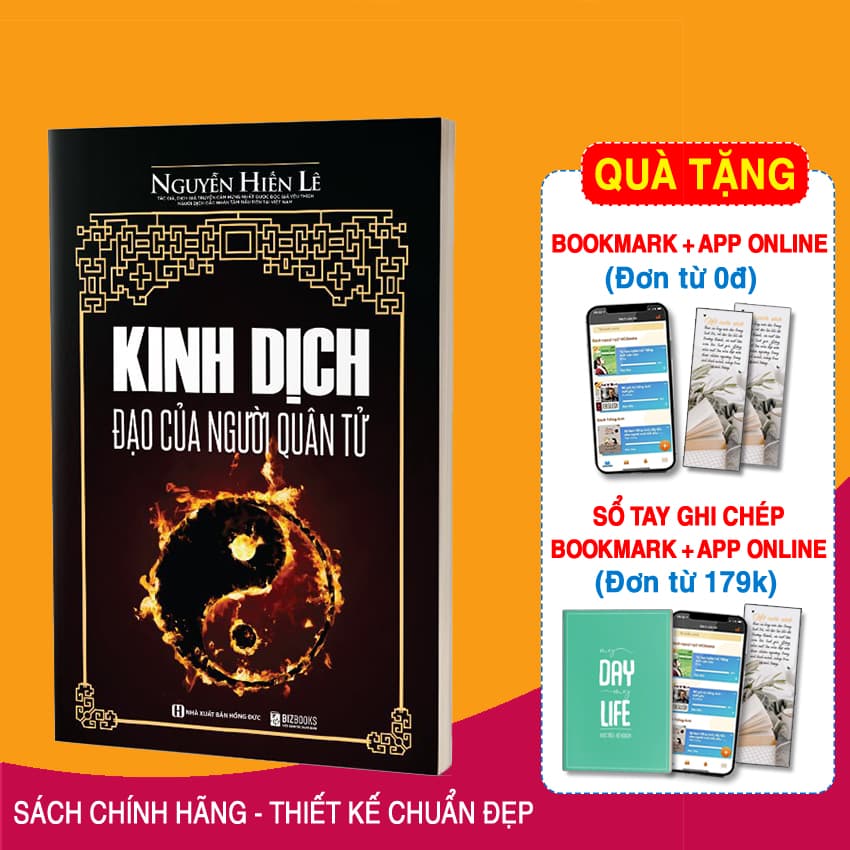 Sách Kinh Dịch Đạo Của Người Quân Tử Tái Bản 2021
