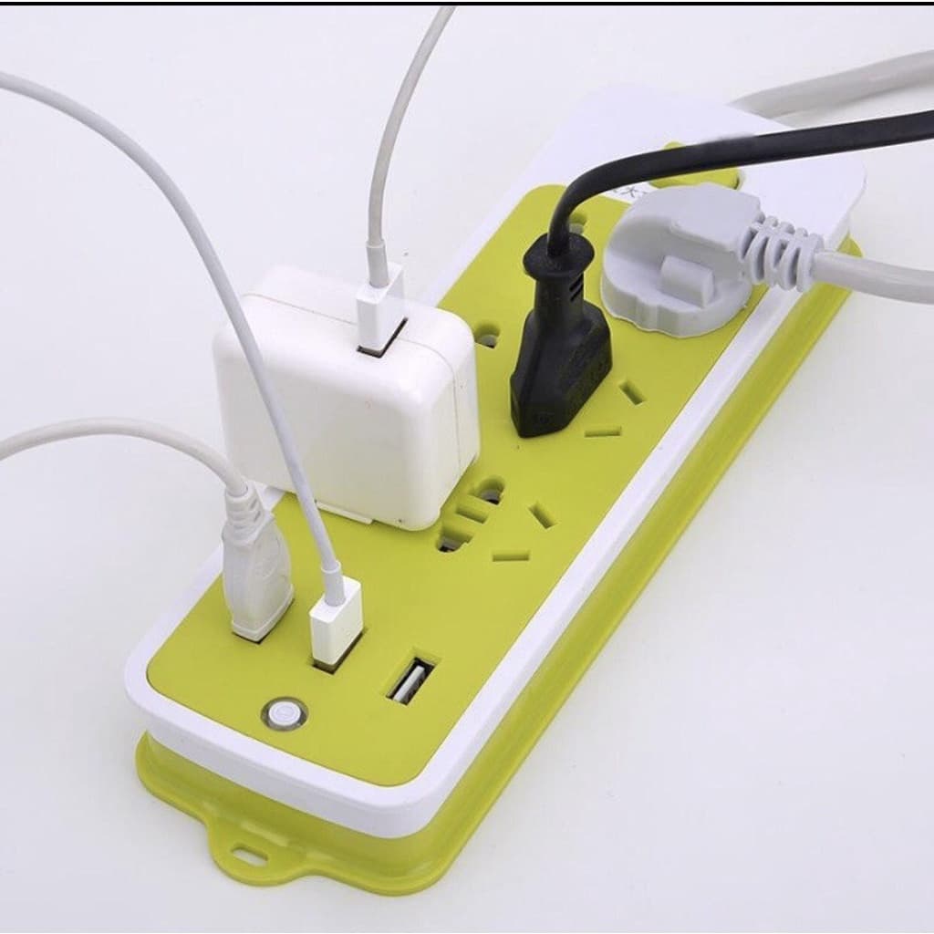 Ổ Điện Đa Năng Chống Giật 3 Cổng USB và 6 Ổ Cắm Thông Minh Tiện Lợi An Toàn Hàng Loại 1 MINIINN