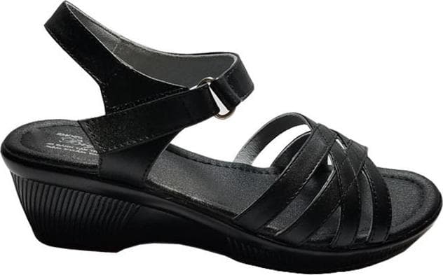 Giày Sandal Nữ Đế Xuồng BIGGBEN Da Bò Thật SDN38 37
