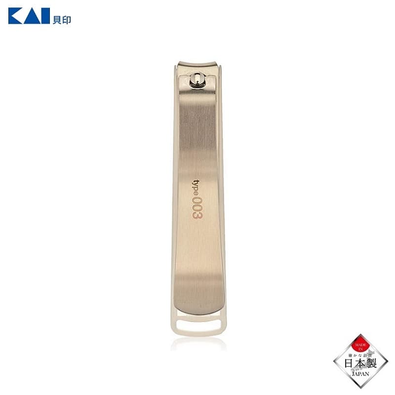Kềm cắt móng tay cao cấp KAI Type 003 lưỡi làm từ hợp kim thép sắc bén &bền bỉ hàng nội địa Nhật Bản Model 2022 Made in Japan Size S