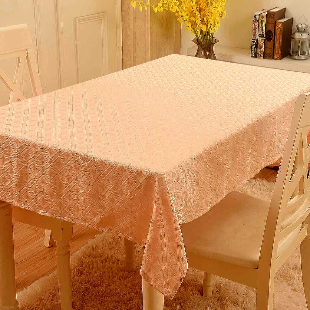 KHĂN TRẢI BÀN PAULEE 604L HOA VĂN MÀU HỒNG KEM 135CM X 180CM 135 CM X 180 CM HOA VĂN HỒNG KEM