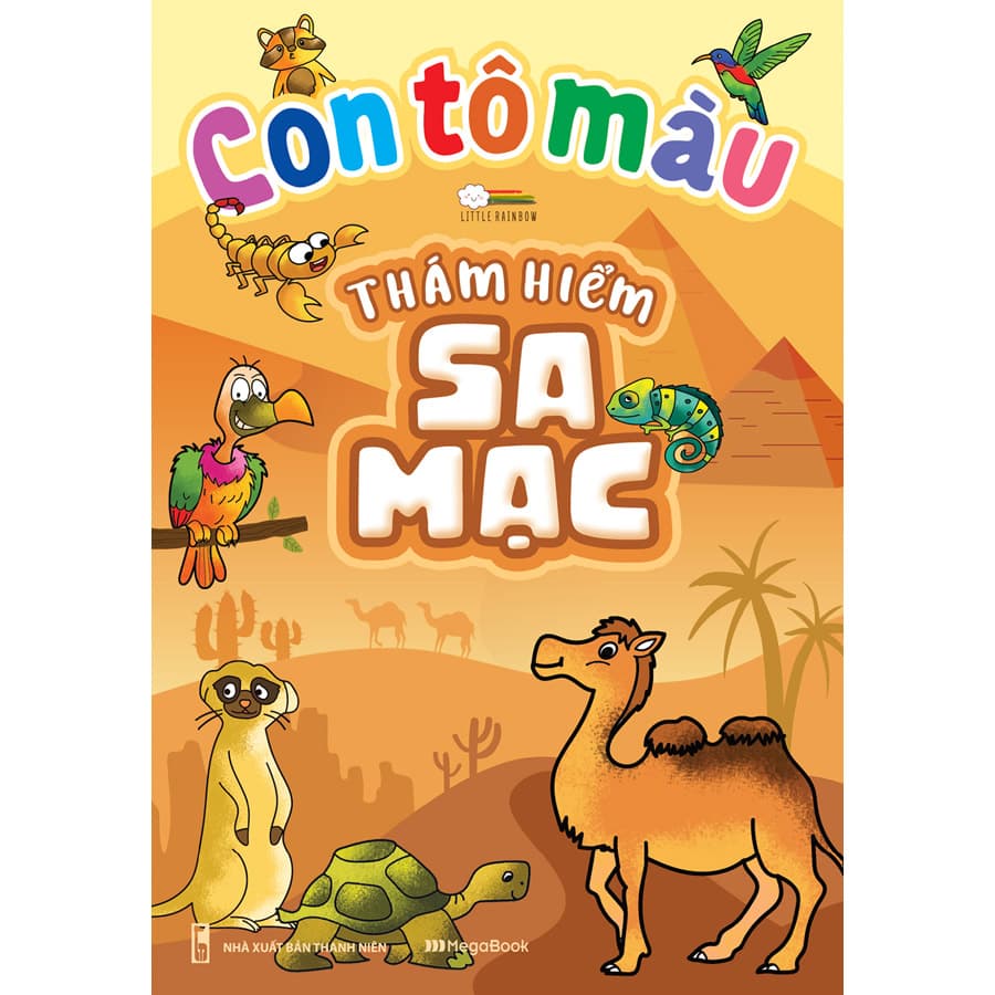 Sách Con Tô Màu Thám Hiểm Sa Mạc