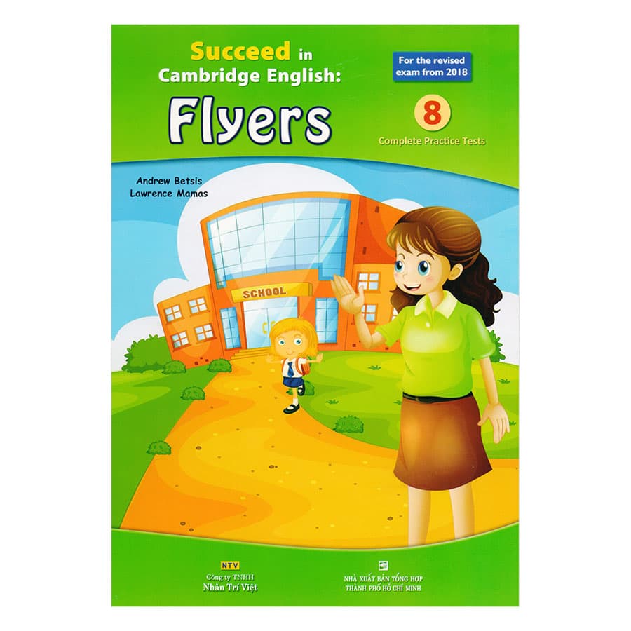 Sách Succeed In Cambridge English Flyers 8 complete practice Kèm CD Hoặc File MP3