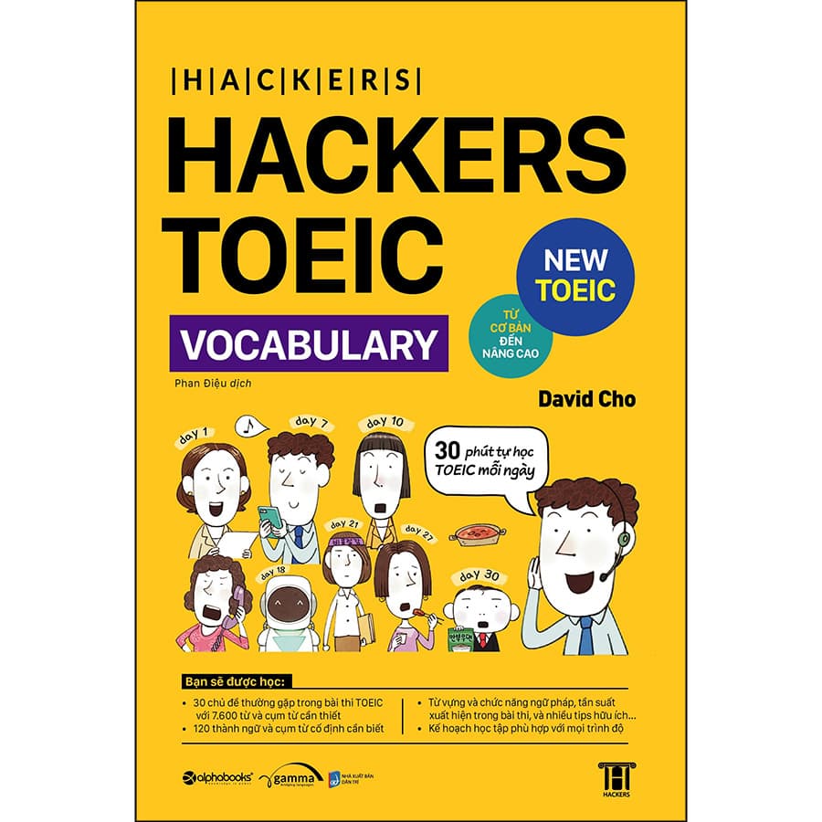 Sách Hackers Toeic Vocabulary Tái Bản
