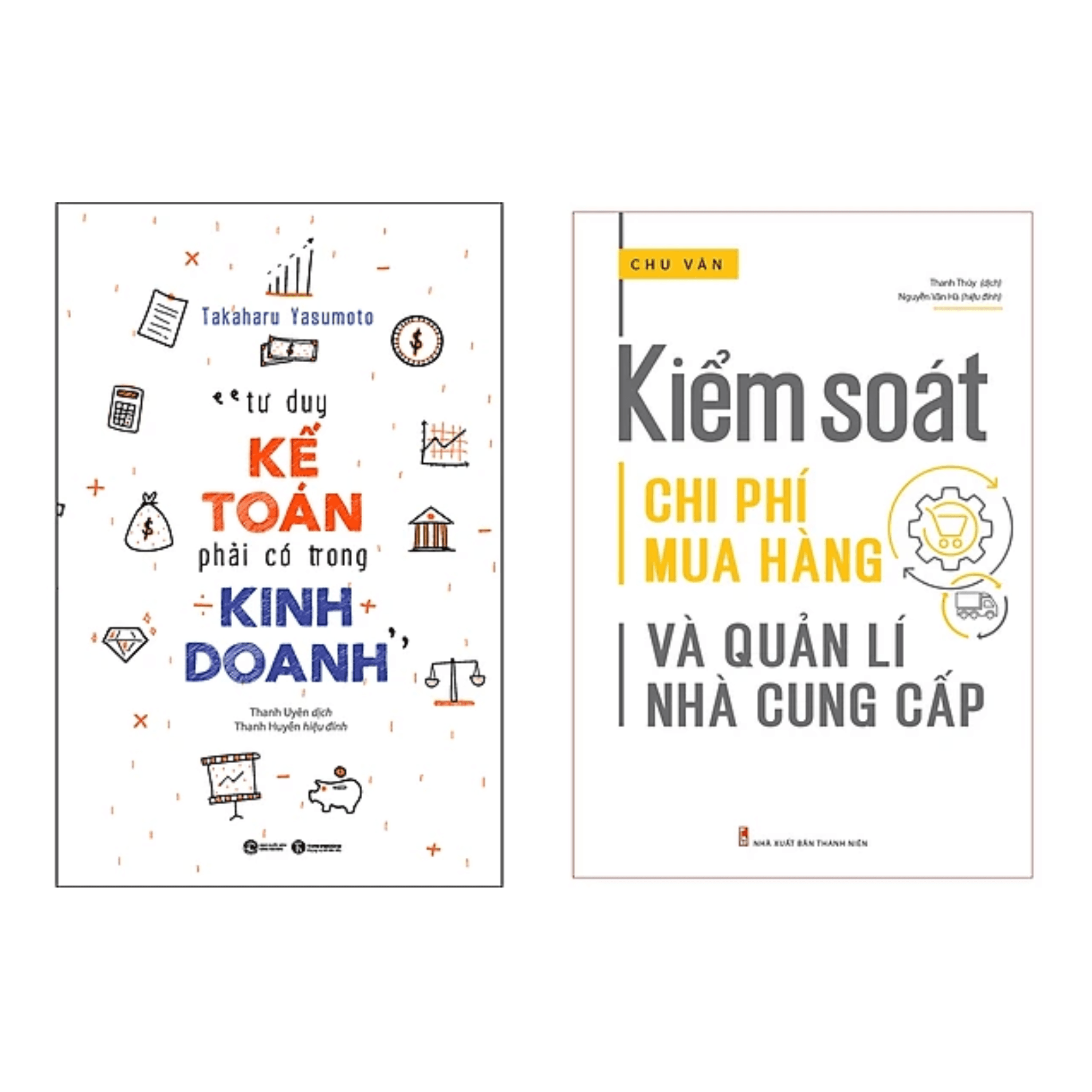 Combo 2 Cuốn Tài Chính Kinh Doanh Tư Duy Kế Toán Phải Có Trong Kinh Doanh Kiểm Soát Chi Phí Mua Hàng Và Quản Lí Nhà Cung Cấp