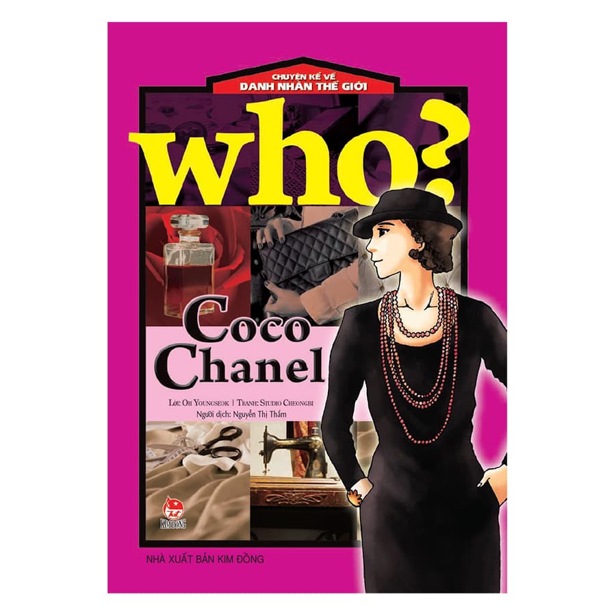 Sách Who Chuyện Kể Về Danh Nhân Thế Giới Coco Chanel Tái Bản 2019