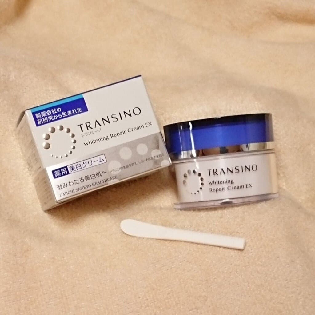 Kem đêm dưỡng trắng da trị nám Transino Whitening Repair Cream EX